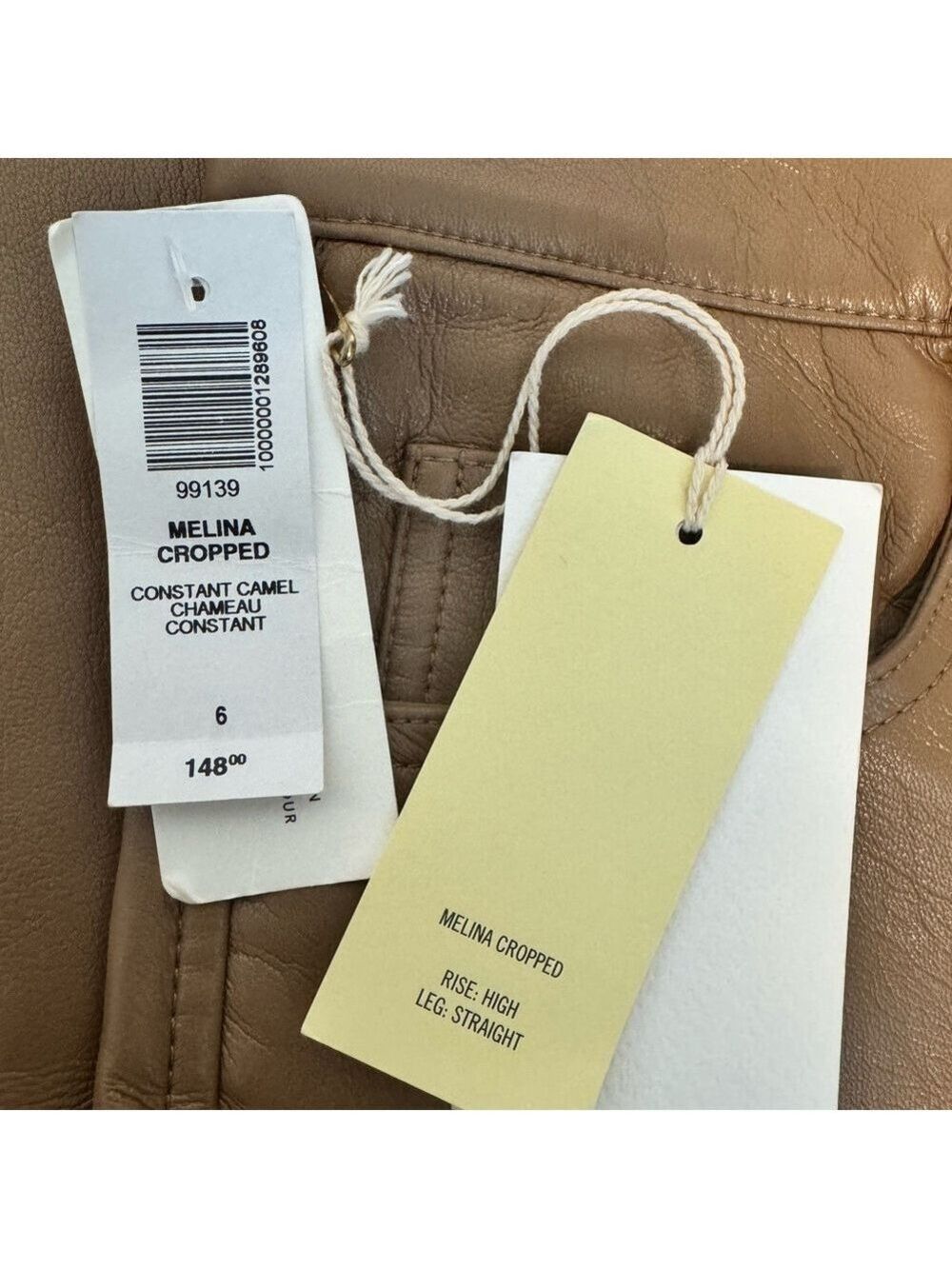Aritzia Wilfred The Melina Cropped Leather Pants - Picture 5 of 11